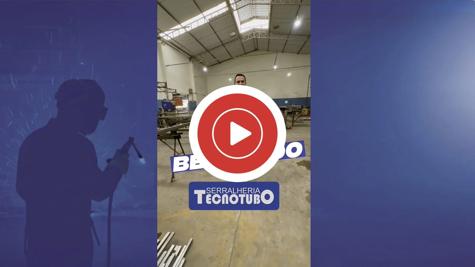 Produção de portões de aço carbono — capa oficial da Tecnotubo